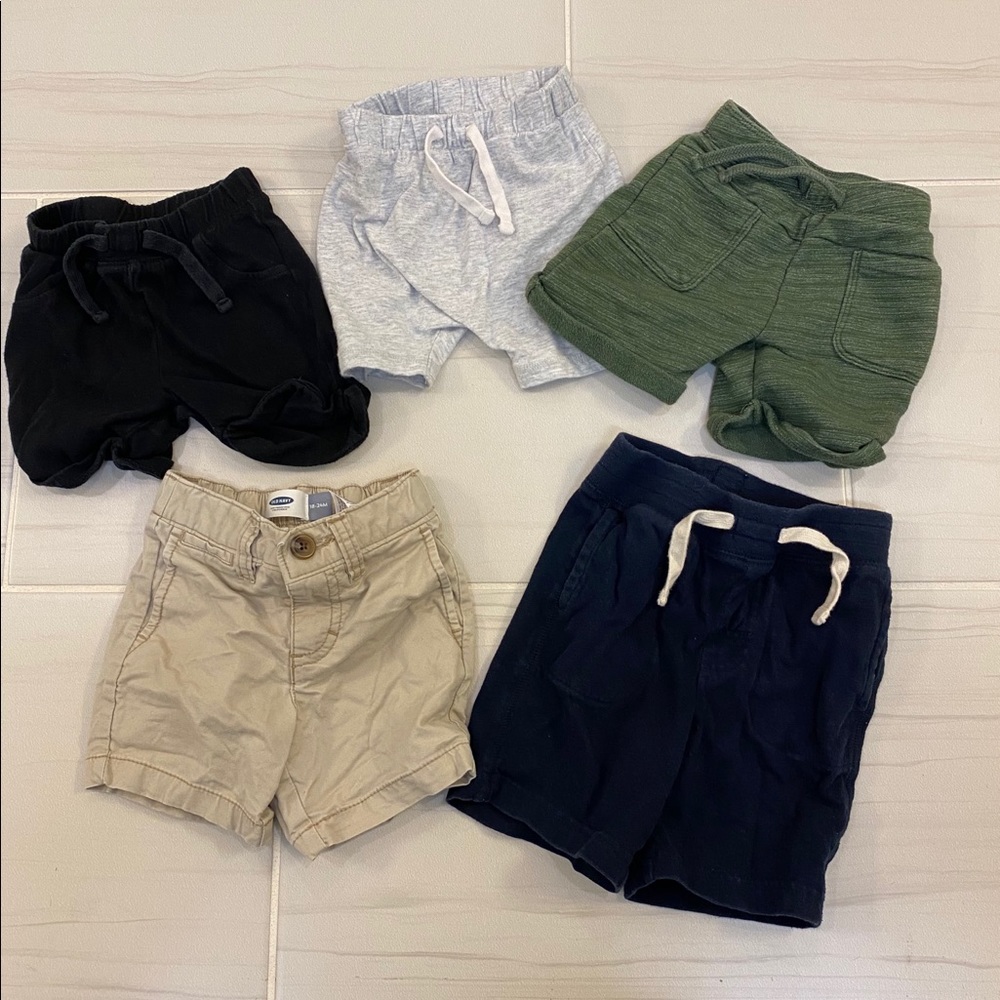 Lot of 5 Old Navy/Gap toddler boys shorts 🩳